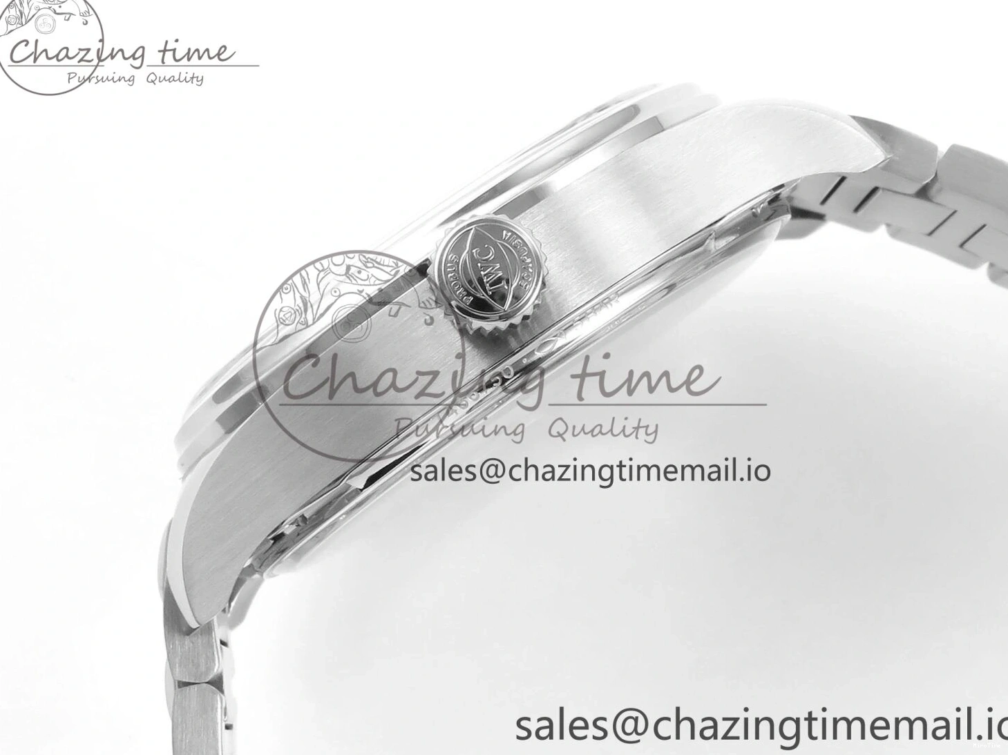 MIROTIME 0202 FashionForward Portugieser Auto IWC0562D APSF 1:1 Best Edition Light Blue Dial on SS Bracelet A 6994